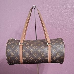 Louis Vuitton Papillon Monogram Barrel Bag
